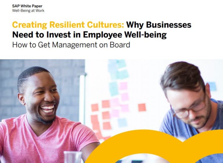 Creating Resilient Cultures: Why Businesses Need to Invest in Employee Well-being