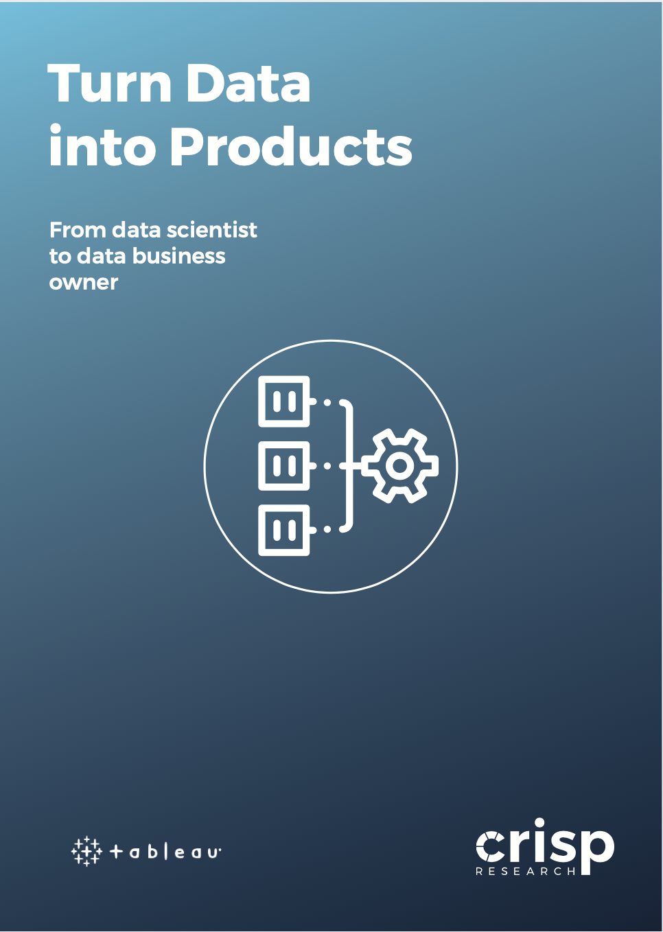 Turn Data into Products