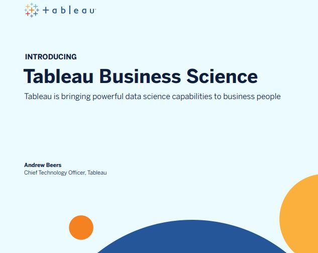 Tableau Business Science